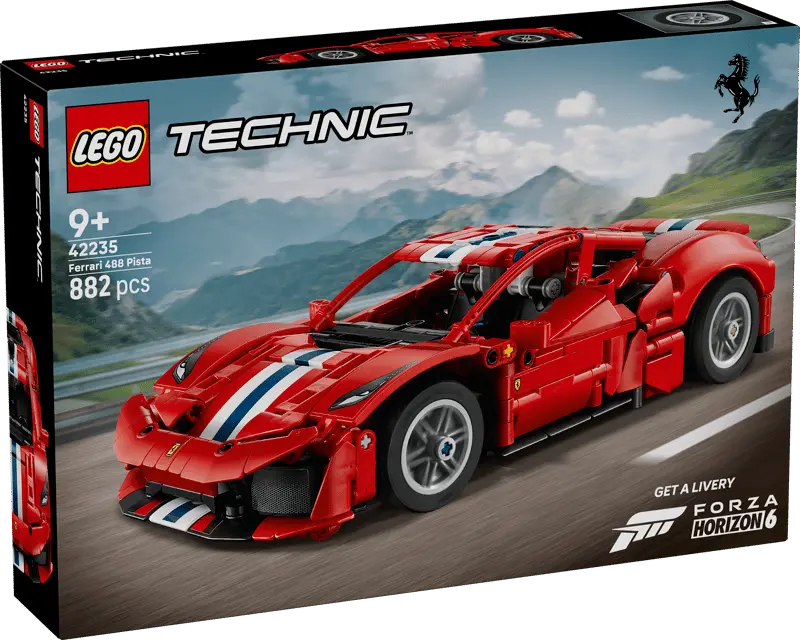 LEGO Technic Samochód Ferrari 488 PISTA 42235 - Zabawki