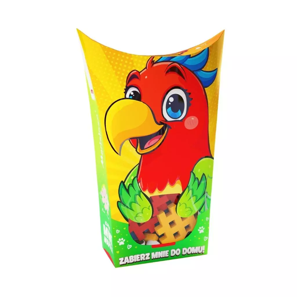 Mini Waffle 25el Pocket Pets: Papuga - Zabawki