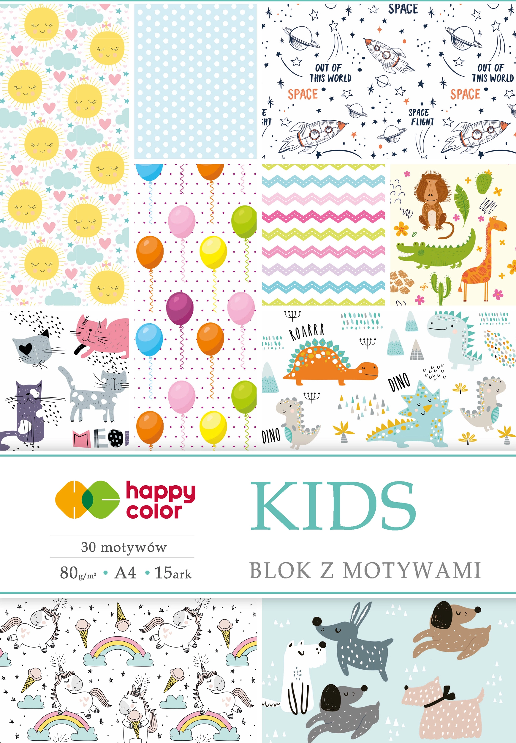 Blok A4. Kids - Papiernicze i szkolne