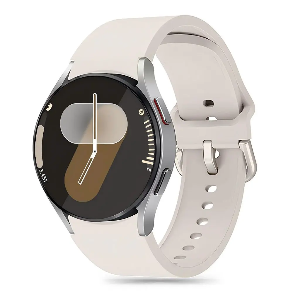 Tech-Protect Silicone Samsung Galaxy Watch 4 / 5 / 5 Pro / 6 / 7 / Fe Starlight - Elektronika i akcesoria