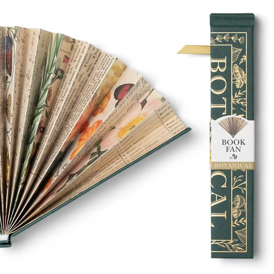 Wachlarz książkowy duży Botanical - Papiernicze i szkolne