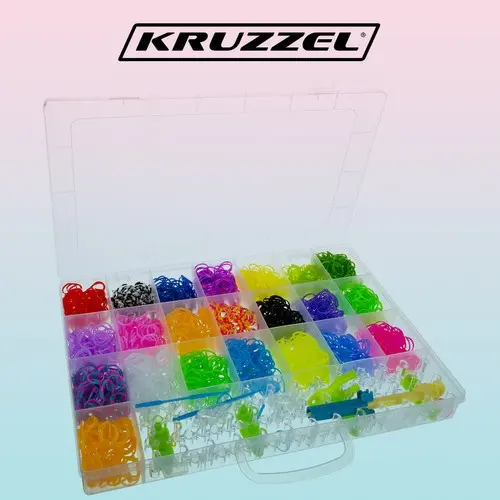 Gumki do robienia bransoletek DIY 18082 - Papiernicze i szkolne
