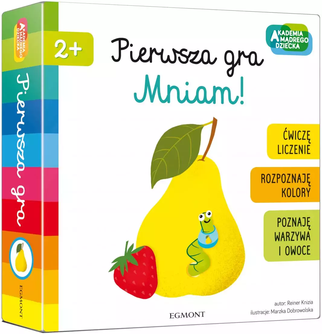 Akademia Mądrego Dziecka. Pierwsza gra. Mniam - Gry