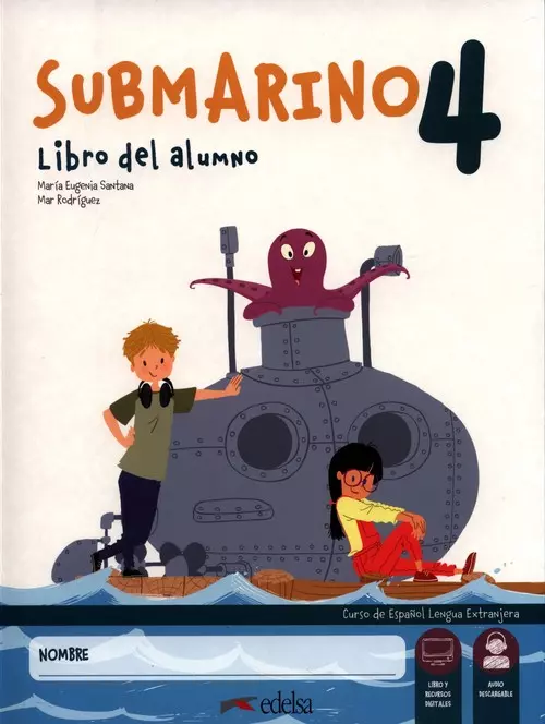 Submarino 4 Pack: libro del alumno + cuaderno de actividades - Książki