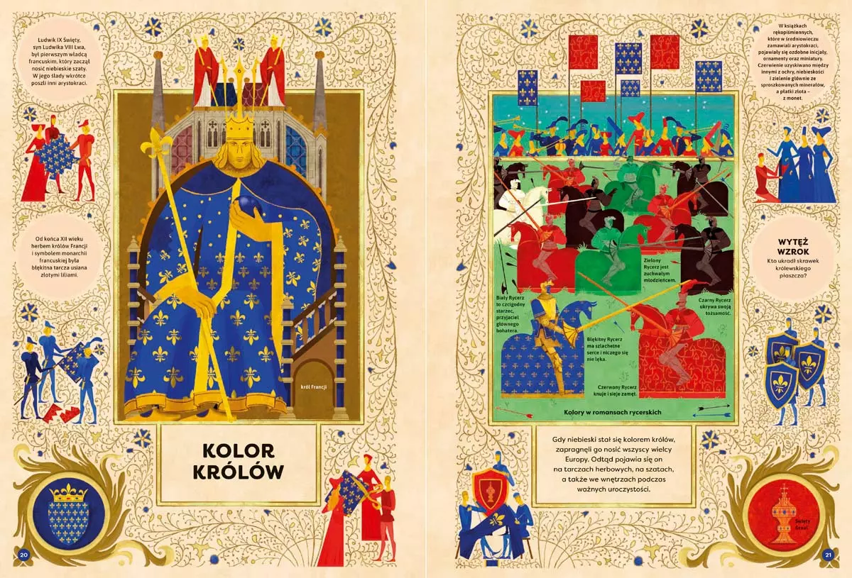 Niebieski. Ilustrowana historia koloru - Książki