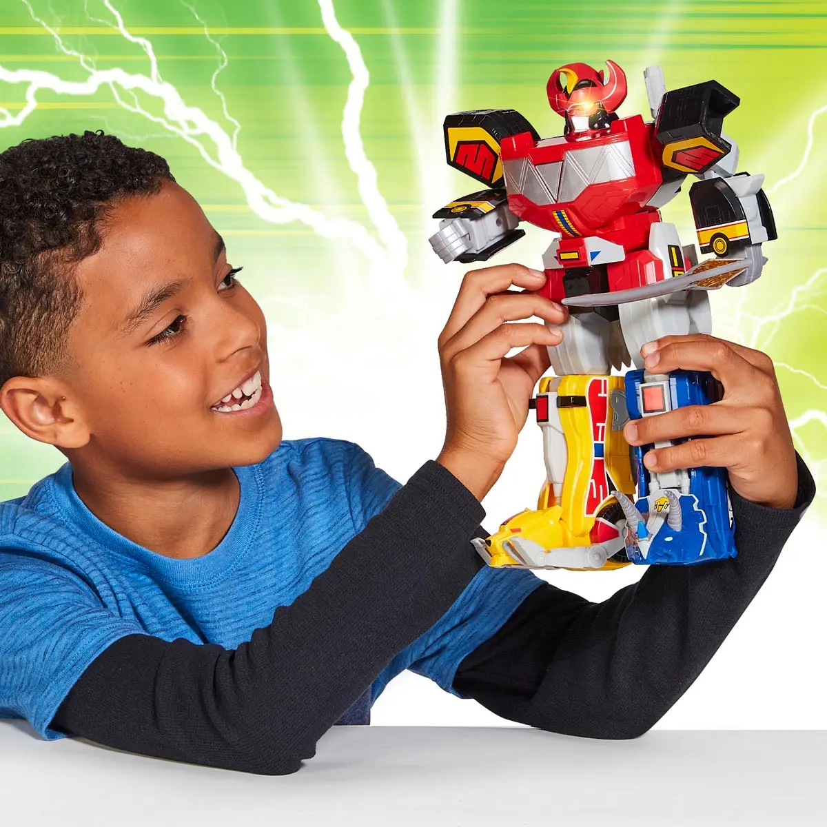 MIGHTY MORPHIN POWER RANGERS Ultimate Megazord, figurka - Zabawki