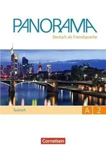 Panorama A2: Gesamtband Testheft A 2 mit Hör-CD - Książki