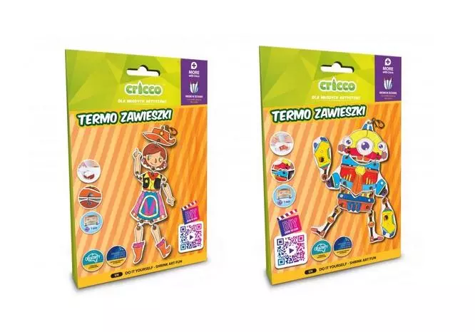 Zestaw zrób to sam - Termo zawieszki mix CRICCO - Zabawki