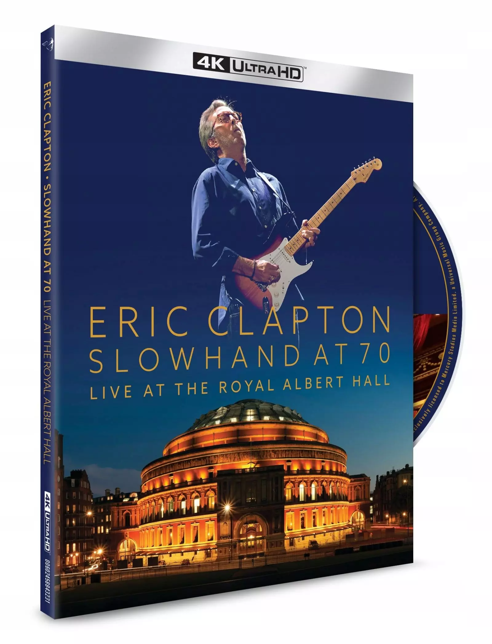 Slowhand At 70: Live At The Royal Albert Hall 2015, BLU-RAY - Muzyka