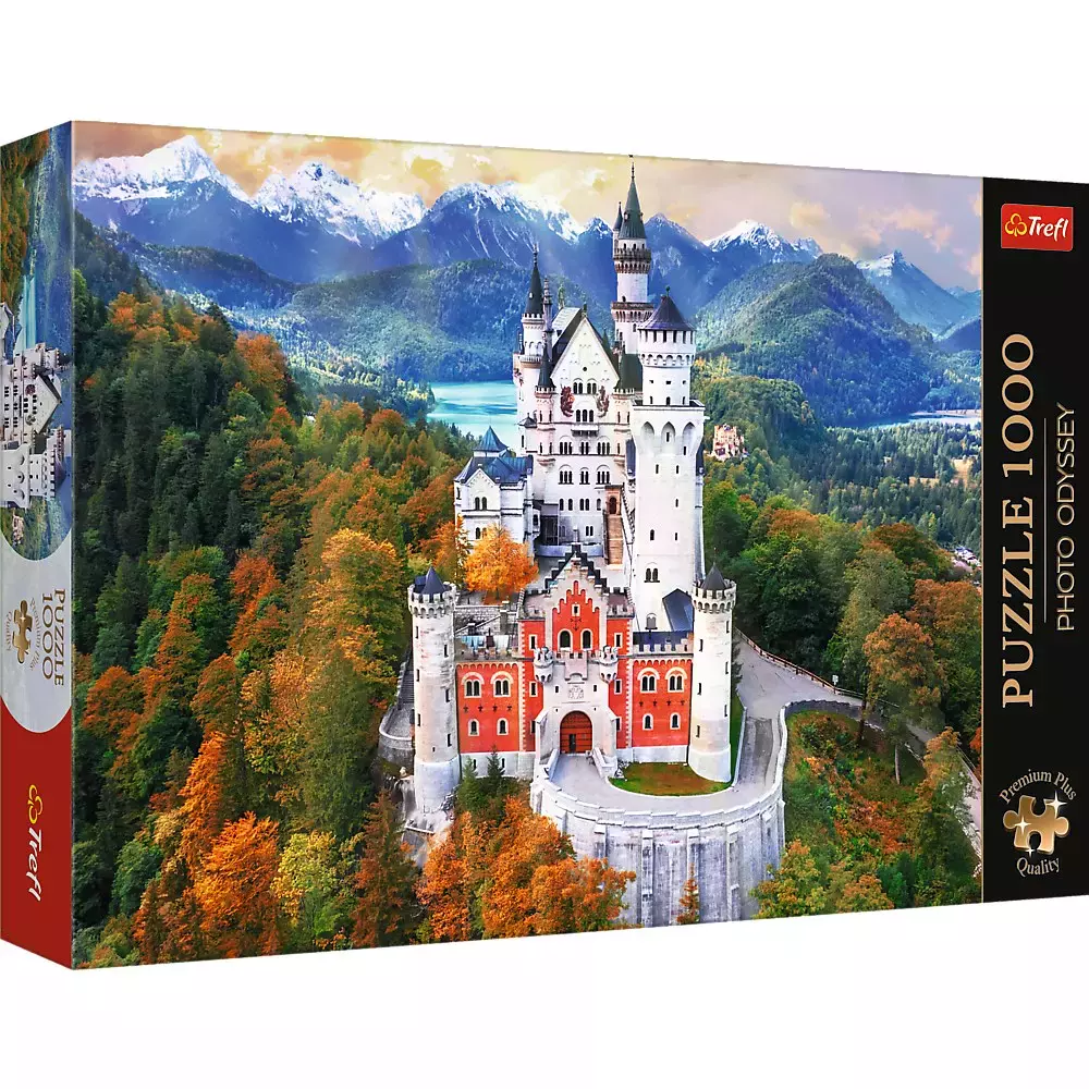 Puzzle 1000  Premium Plus Zamek Neuschwanstein Niemc 10813 - Puzzle