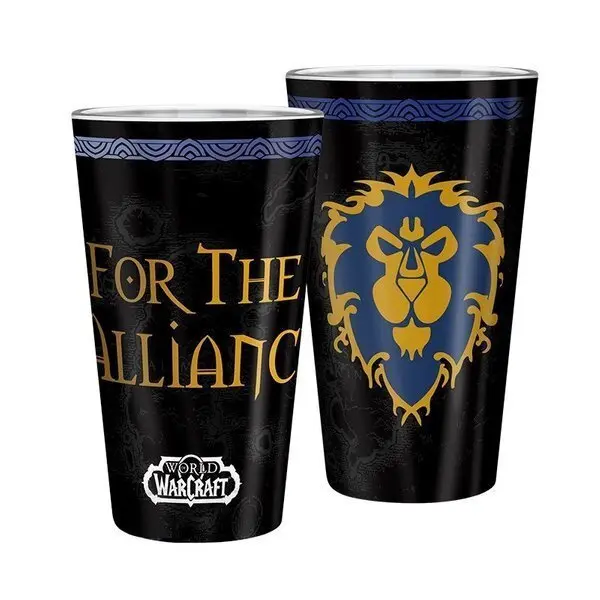 Szklanka - World of Warcraft "Alliance" - Papiernicze i szkolne