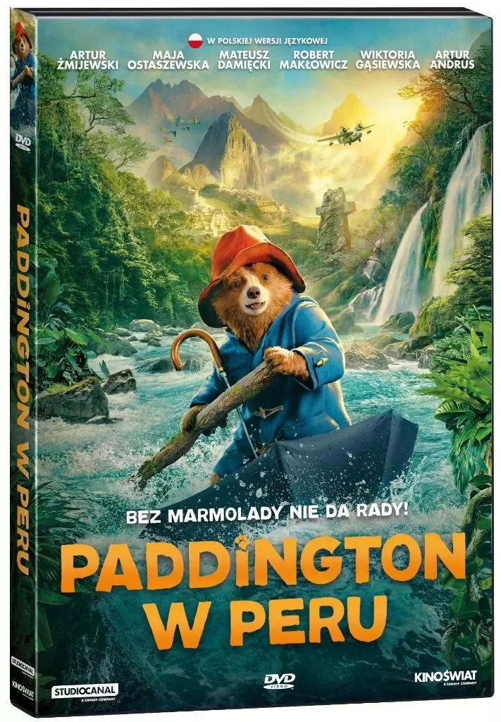 Paddington w Peru, DVD - Filmy