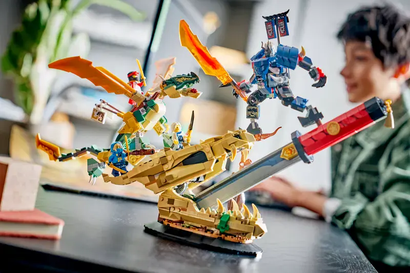 LEGO NINJAGO® Bitwa o Smocze Ostrze 71871 - Zabawki