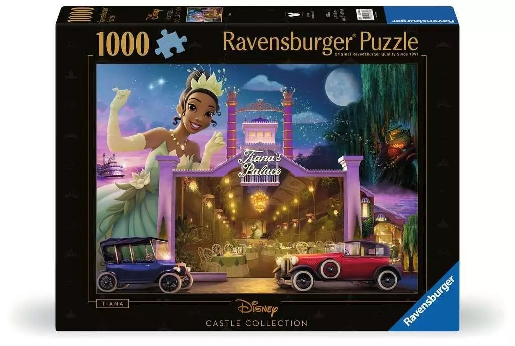 Puzzle 1000 Zamki Disneya Tiana - Puzzle