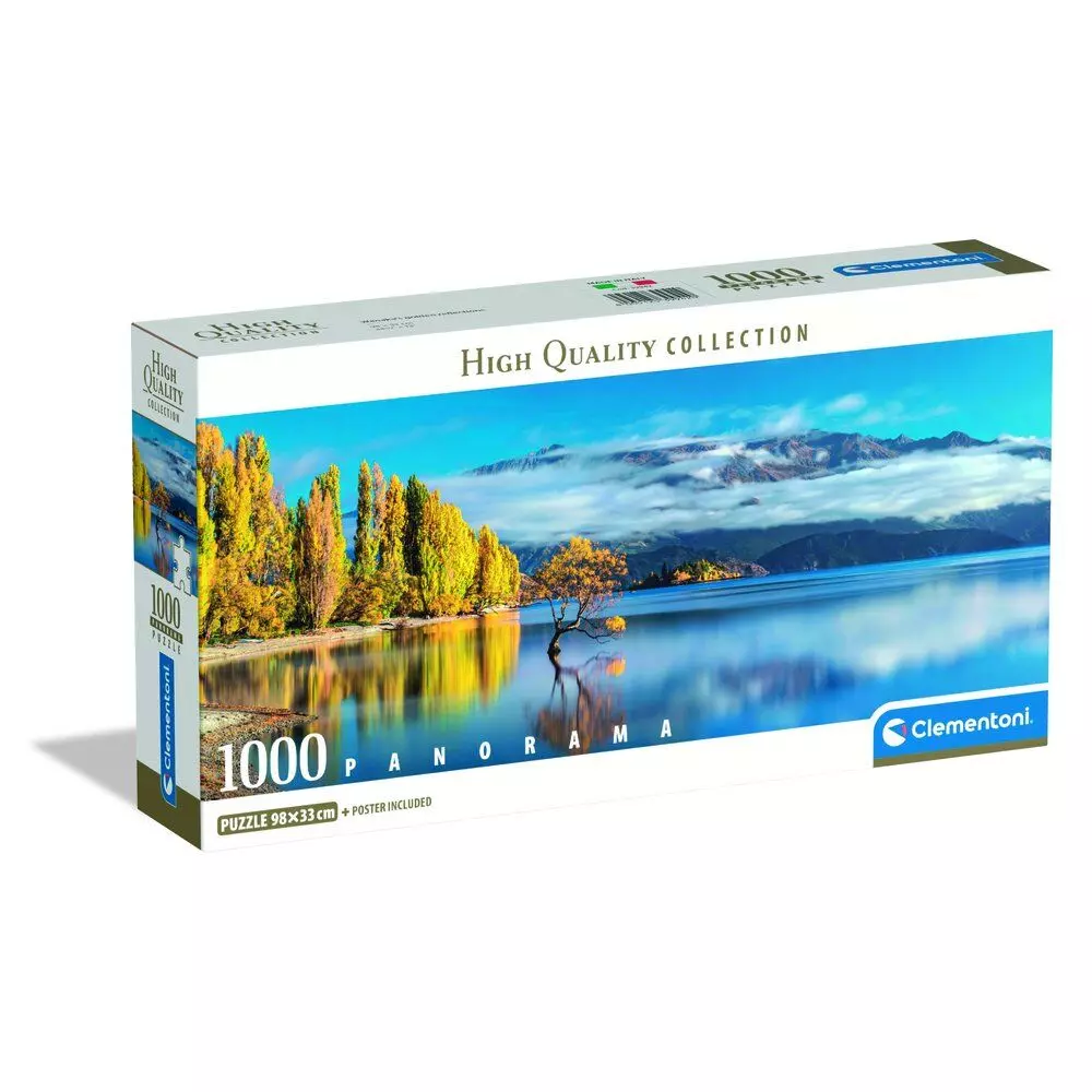 CLE puzzle 1000 PanoramaComp.WanakaGoldRefl.39942 - Zabawki