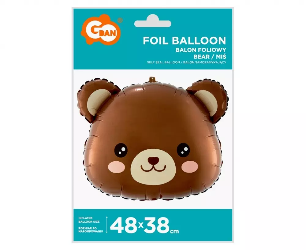 Balon Fol 48cm Mis Go Fol - Papiernicze i szkolne
