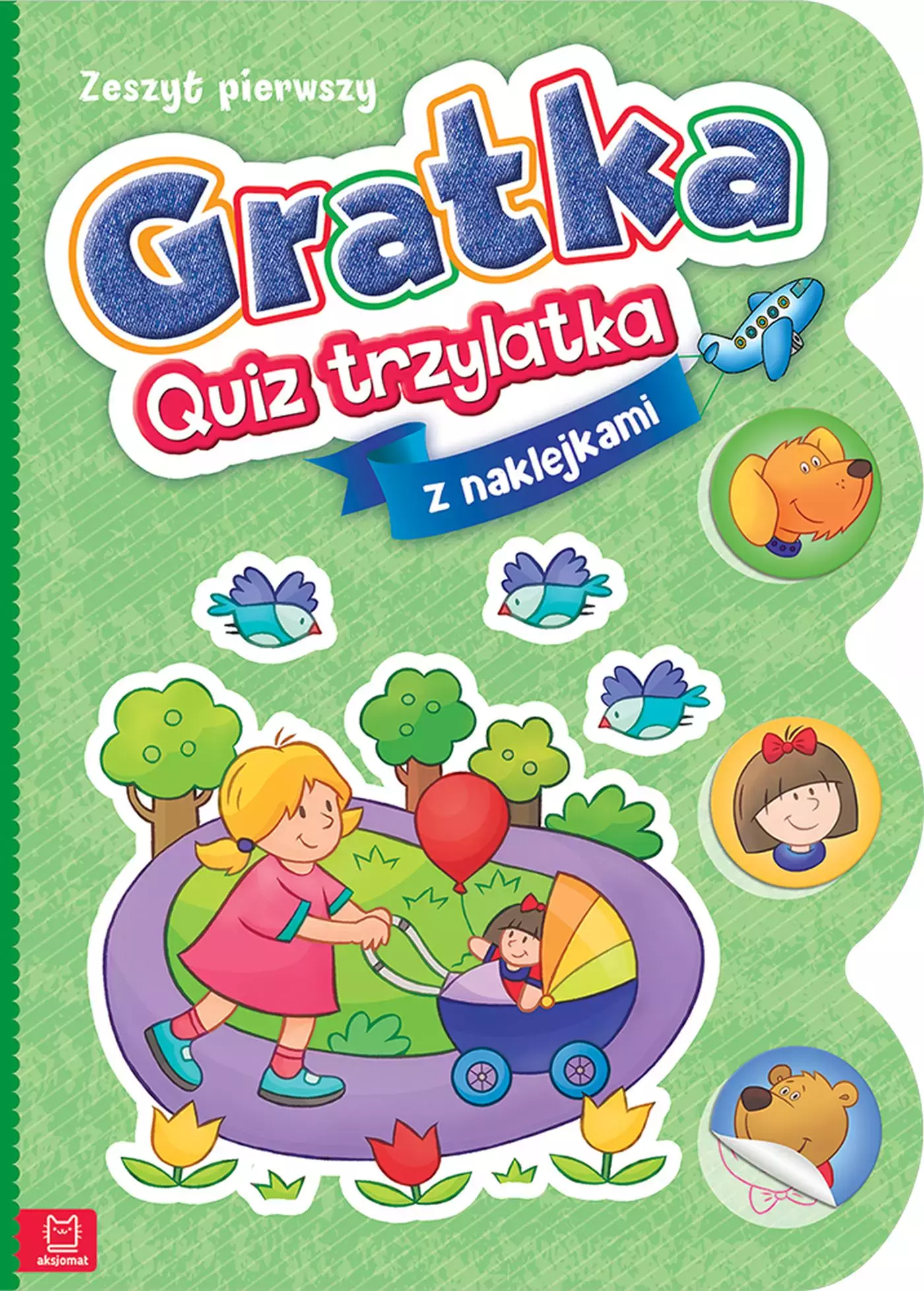 Gratka-Quiz trzylatka. Zeszyt pierwszy - Książki