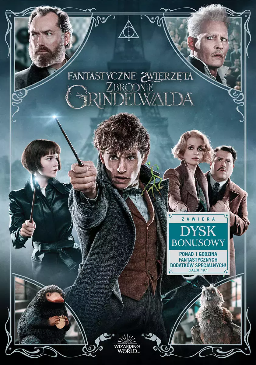 Fantastyczne zwierzęta. Zbrodnie Grindelwalda, DVD - Filmy