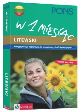 Litewski w 1 miesiąc. Kurs językowy z nagraniami dla początkujących + CD - Książki