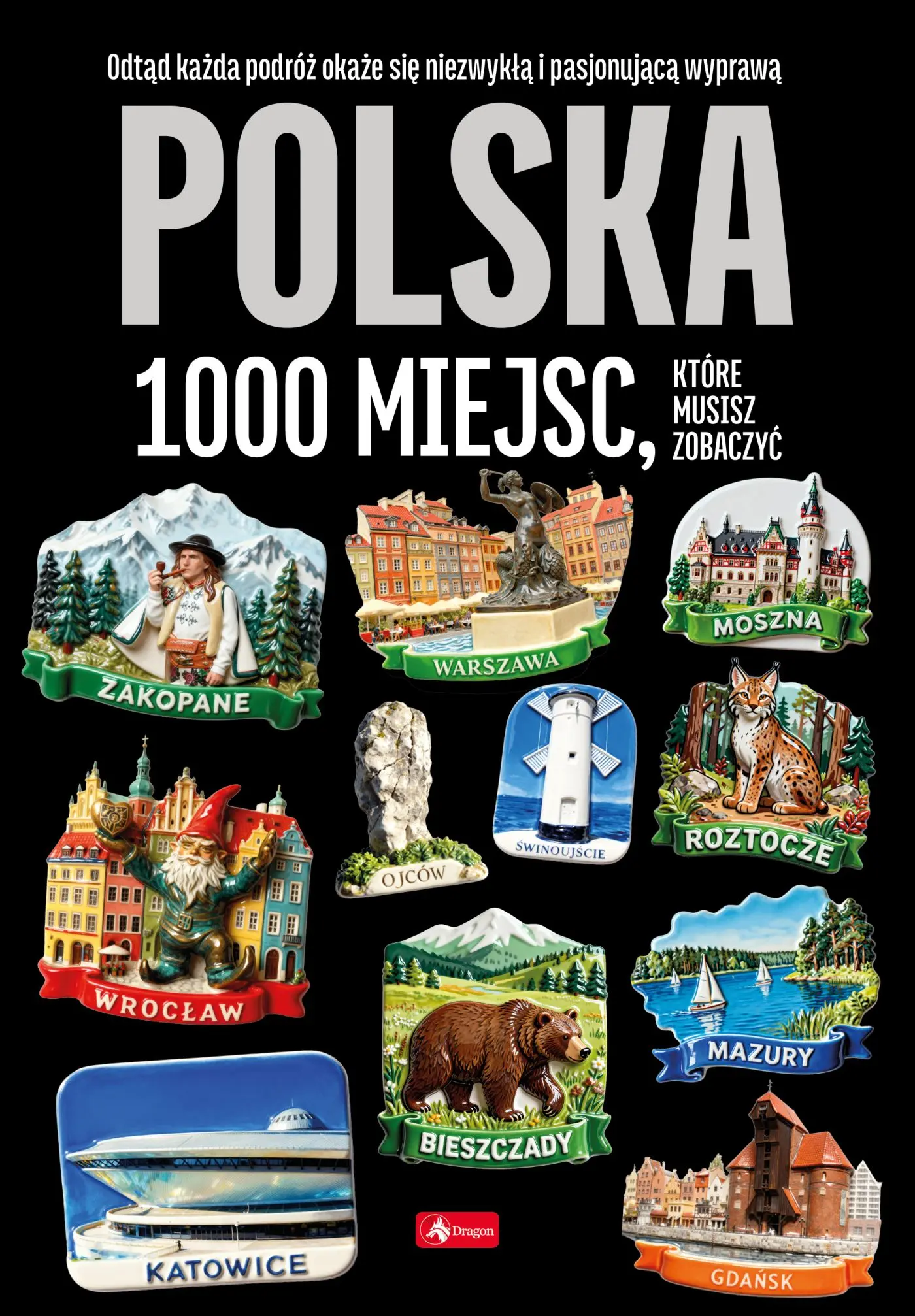 Polska - 1000 miejsc - Książki