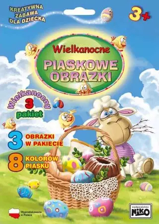 Piaskowe obrazki. Wielkanoc. Pakiet 3 - Książki