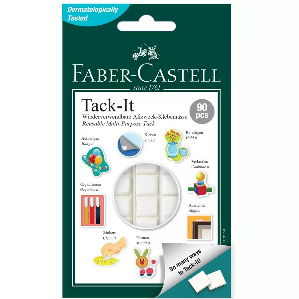 Masa mocująca Tack-It 50g FABER CASTELL - Książki