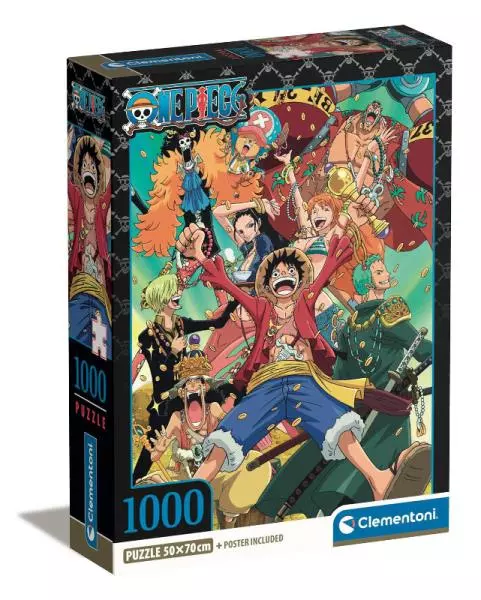 Clementoni Puzzle 1000el Anime One piece 39921 - Puzzle