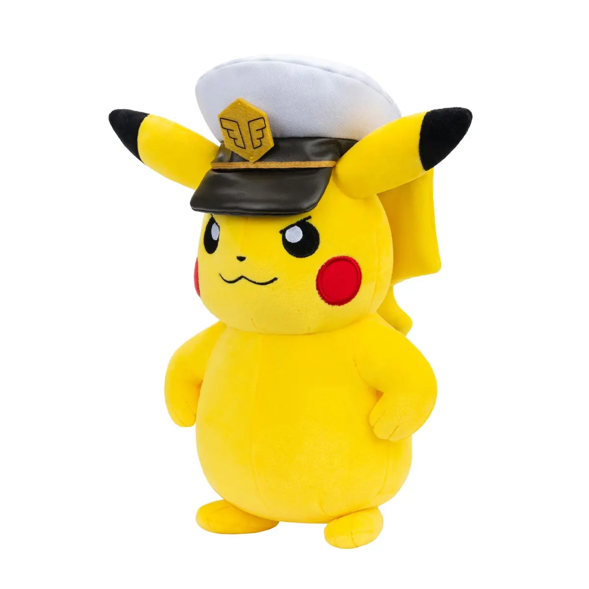 POKEMON Kapitan Pikachu, pluszak, 20 cm - Zabawki