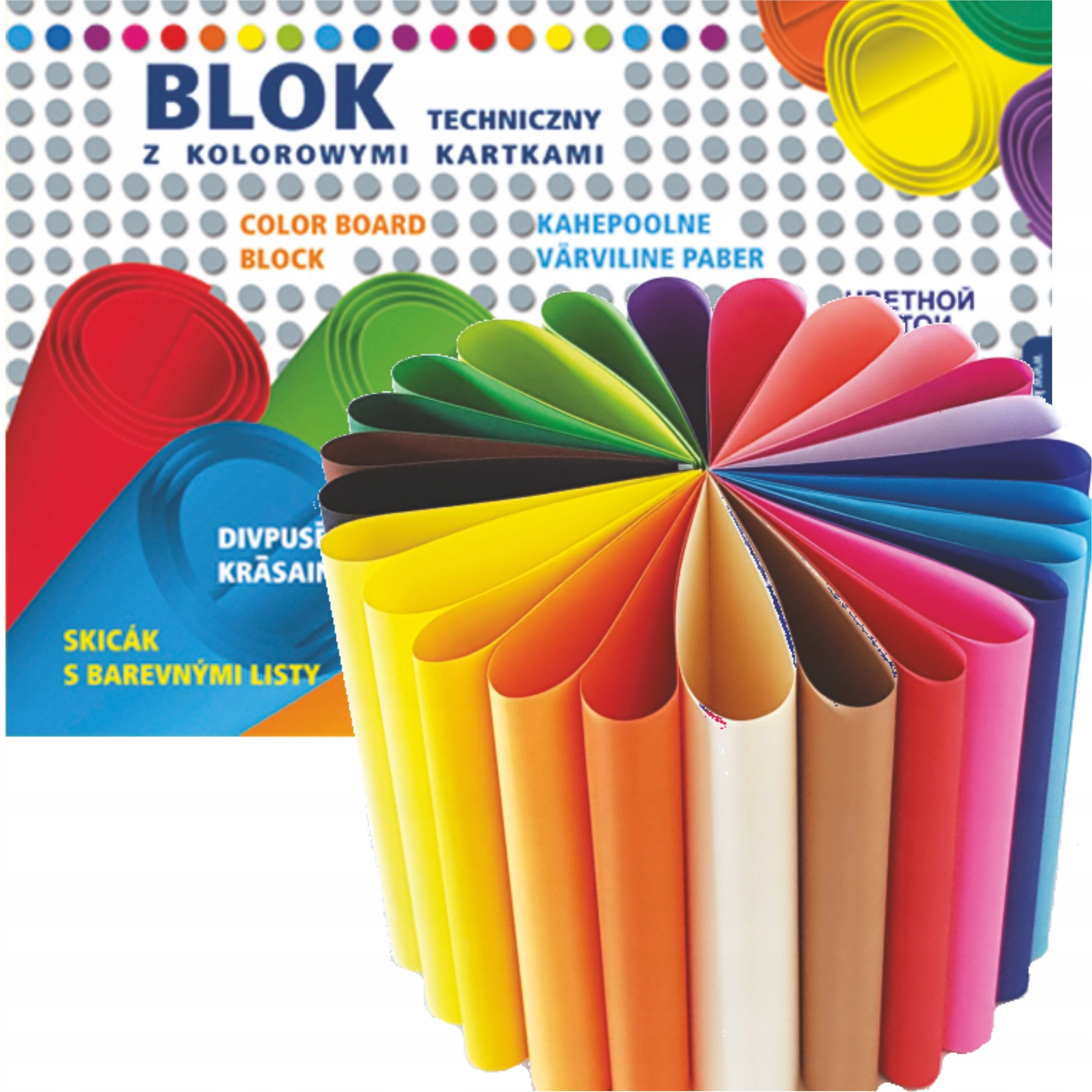 Blok techniczny A4 Kreska - Papiernicze i szkolne