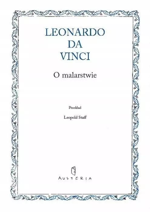 O malarstwie - Książki