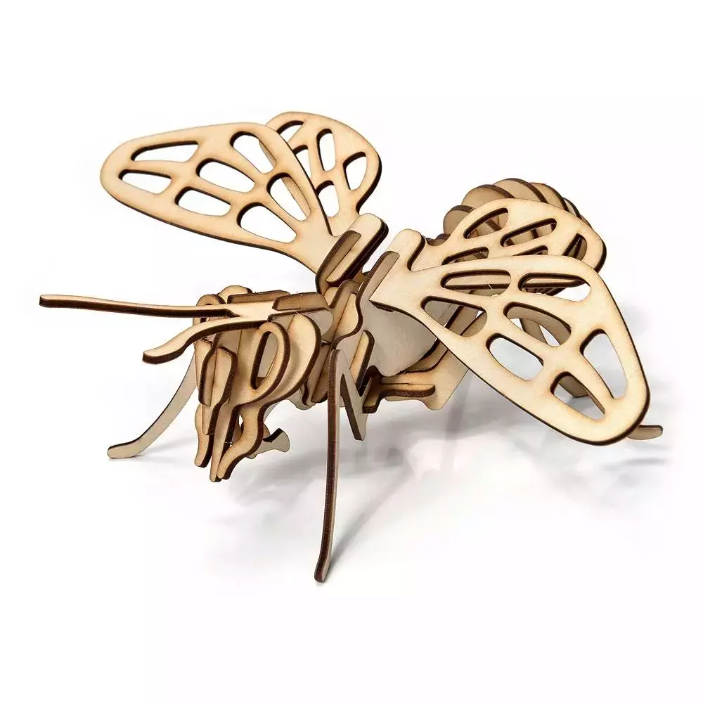 Puzzle drewniane Model 3D Pszczoła - Zabawki