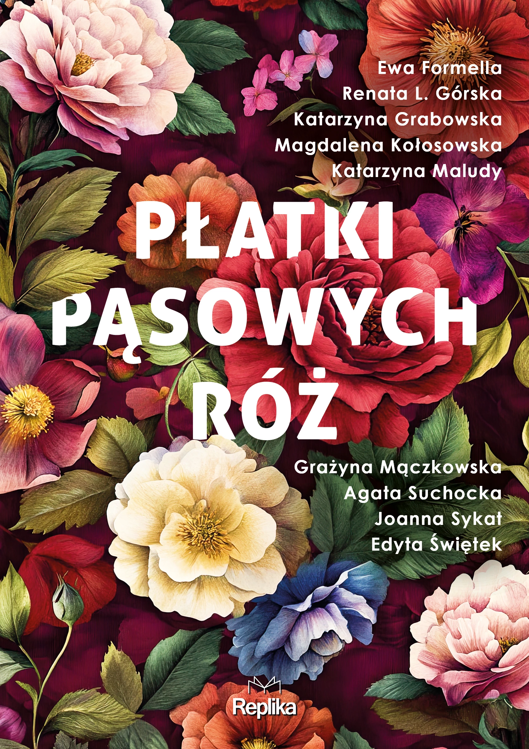 Płatki pąsowych róż - Książki