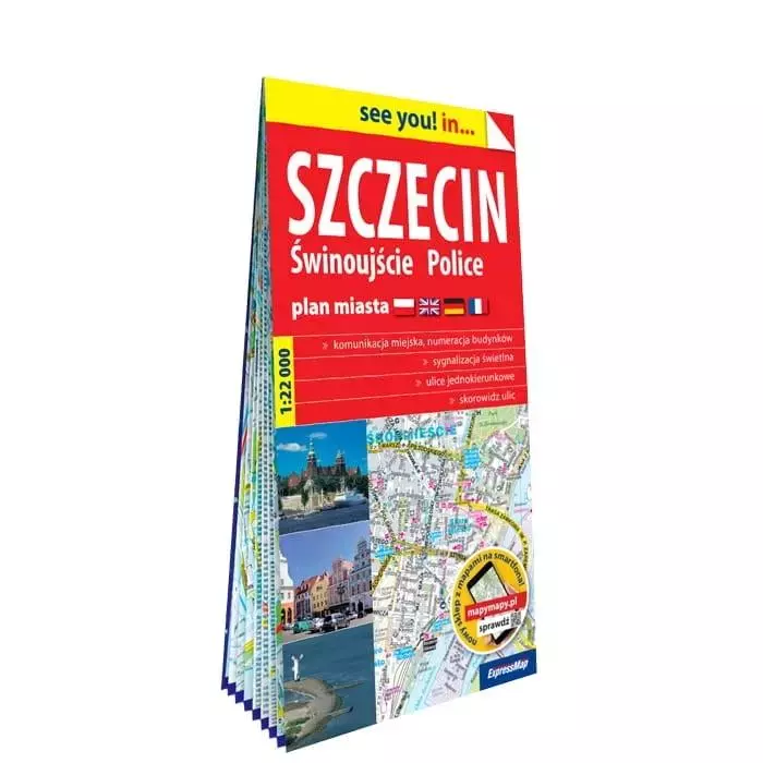 See you! in... Szczecin, Świnoujście 1:22 000 - Książki
