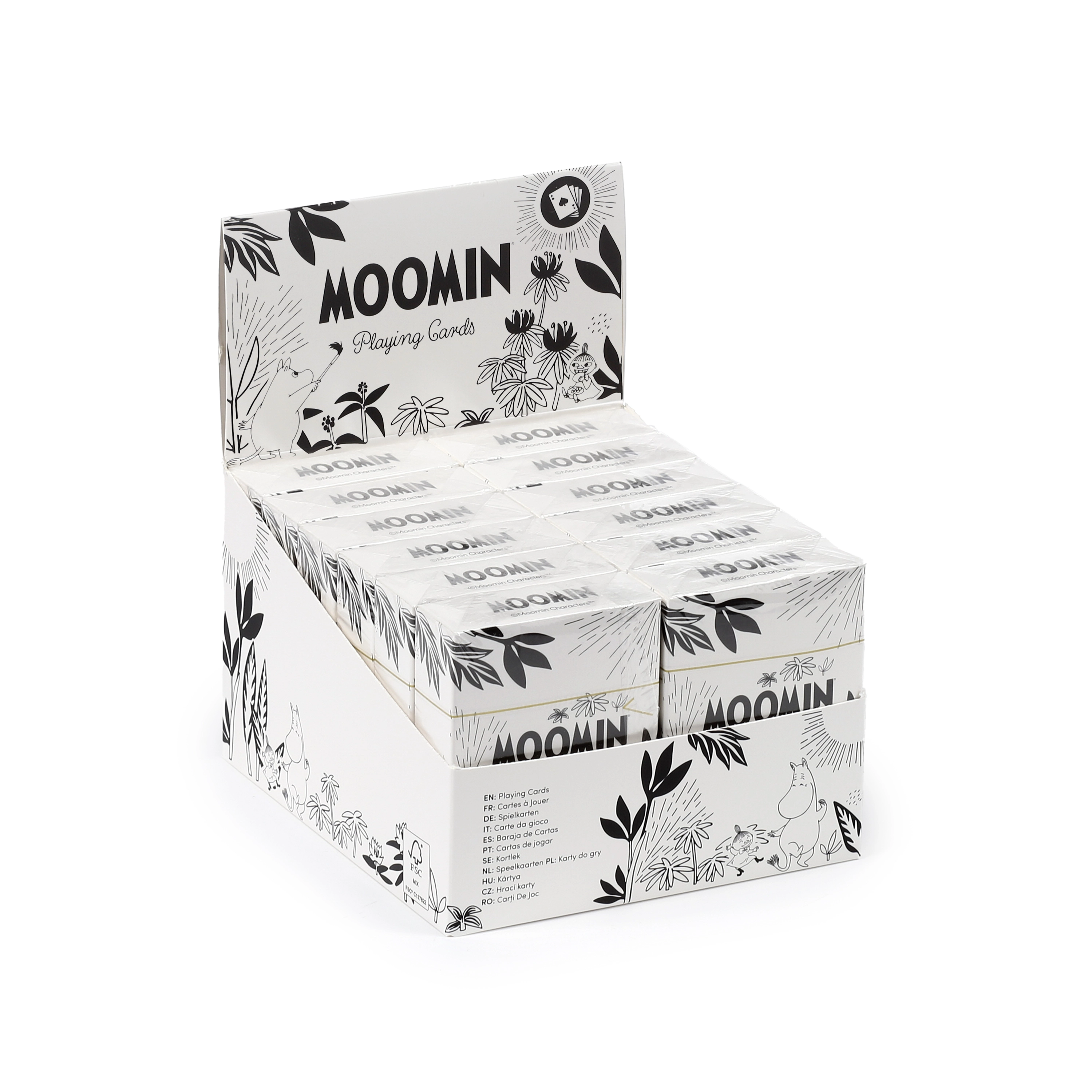 Standardowa talia kart - Moomin Tammi - Papiernicze i szkolne