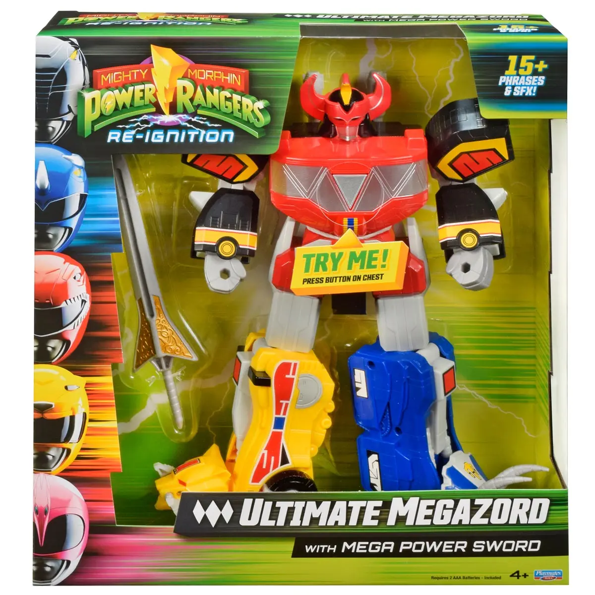 MIGHTY MORPHIN POWER RANGERS Ultimate Megazord, figurka - Zabawki