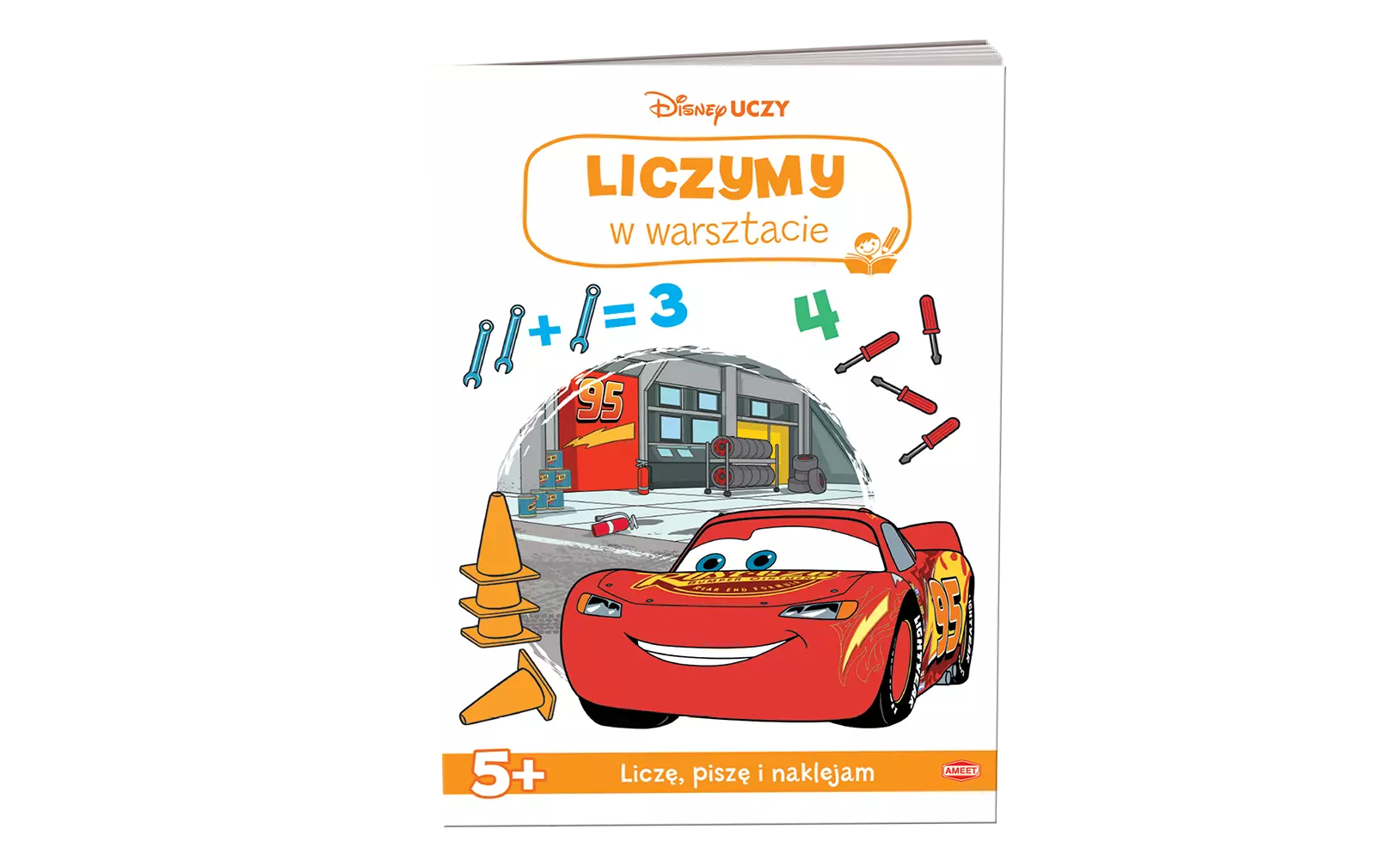 Disney Uczy. Auta. Liczymy w warsztacie - Książki