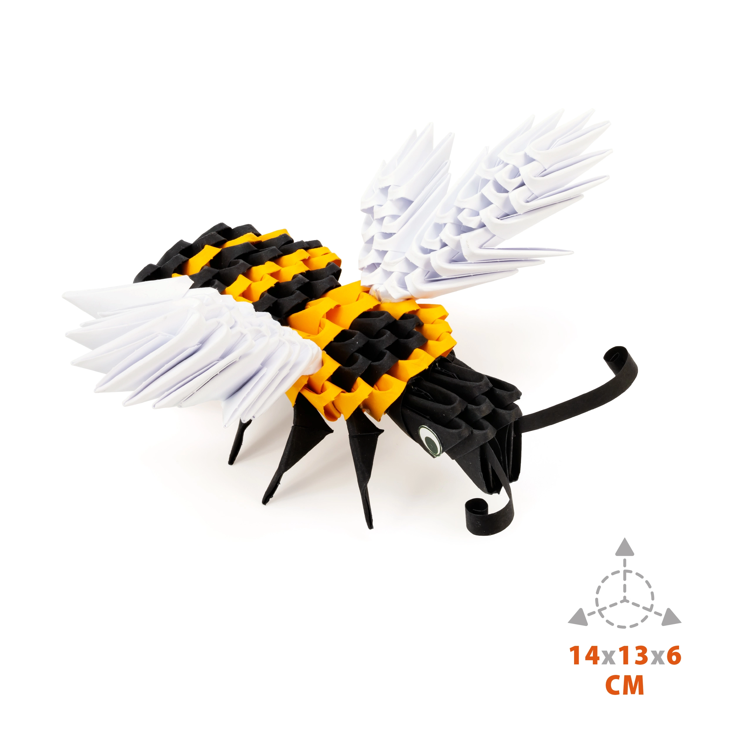 Origami 3D. Pszczoła (147 elementów) - Zabawki