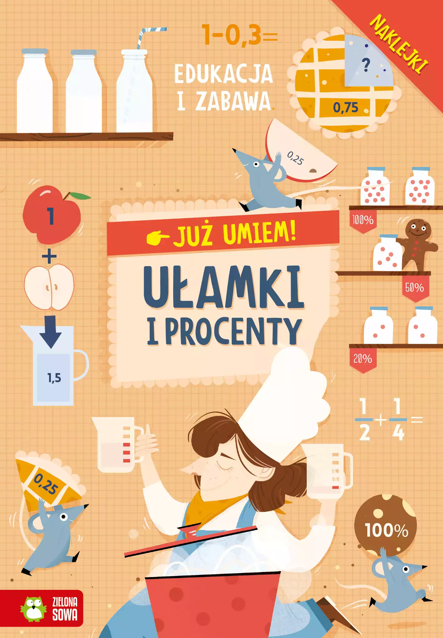Już umiem. Ułamki i procenty - Książki