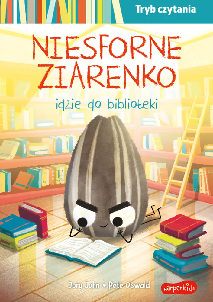 Smaczna Banda i emocje. Niesforne Ziarenko idzie do biblioteki. Tryb czytania - Książki
