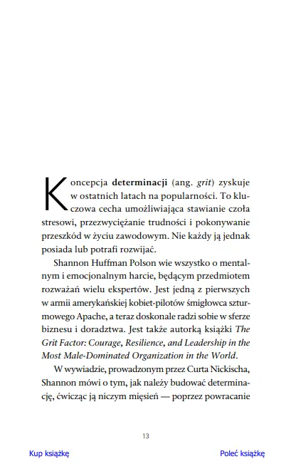 Determinacja. Inteligencja emocjonalna - Książki