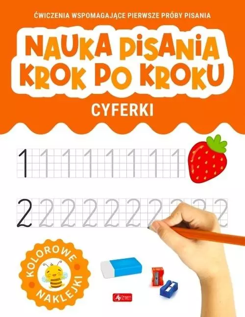 Nauka pisania krok po kroku. Cyferki - Książki
