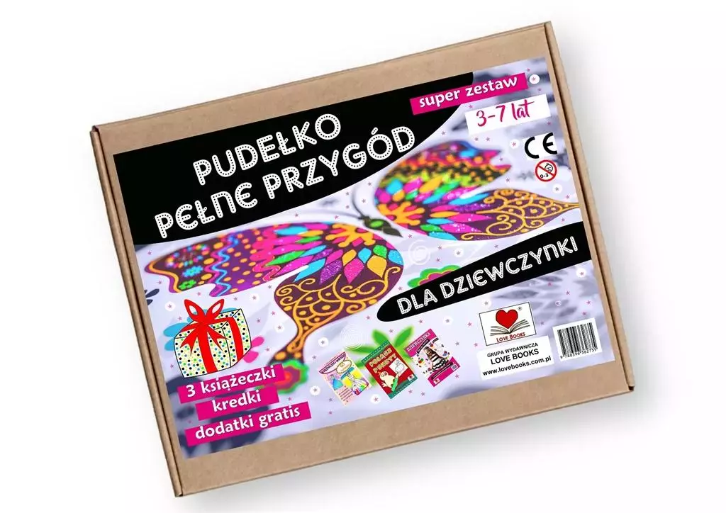 Pudełko pełne przygód dla dziewczynki 3-7 lat - Książki
