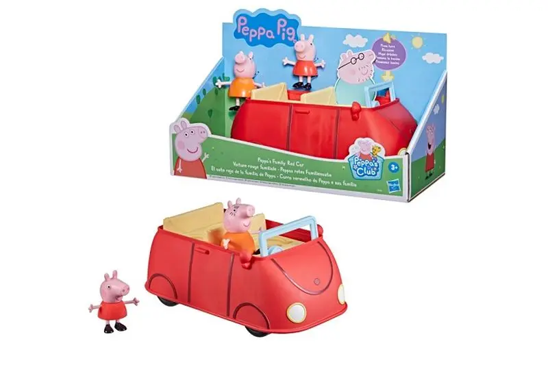 PEPPA PIG rodzinny samochód F218 - Zabawki