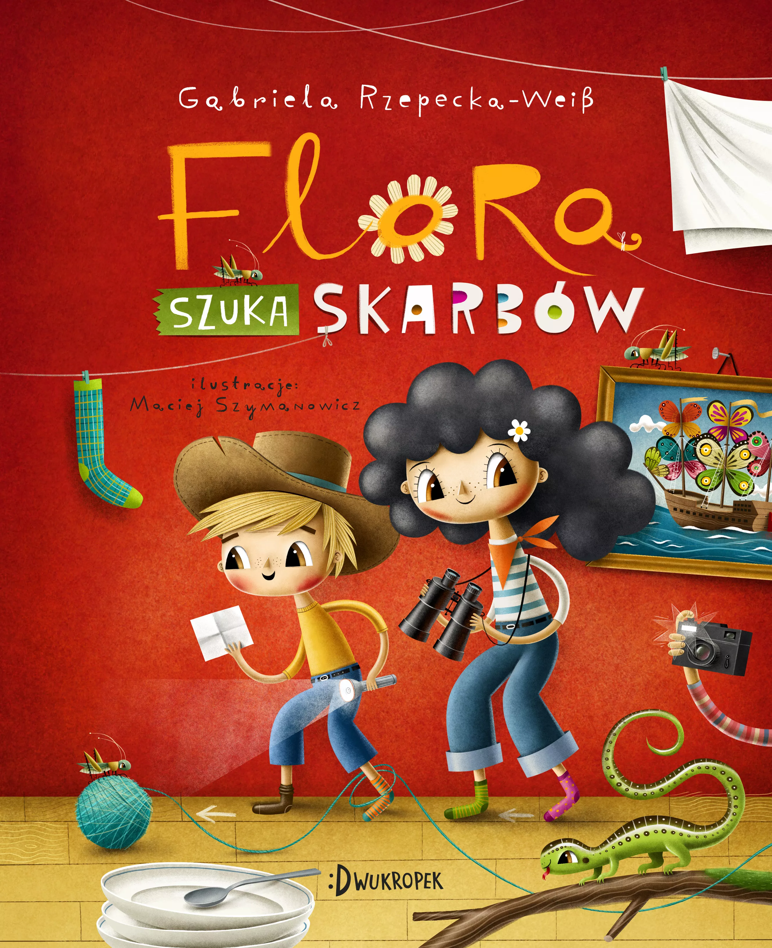 Flora szuka skarbów - Książki