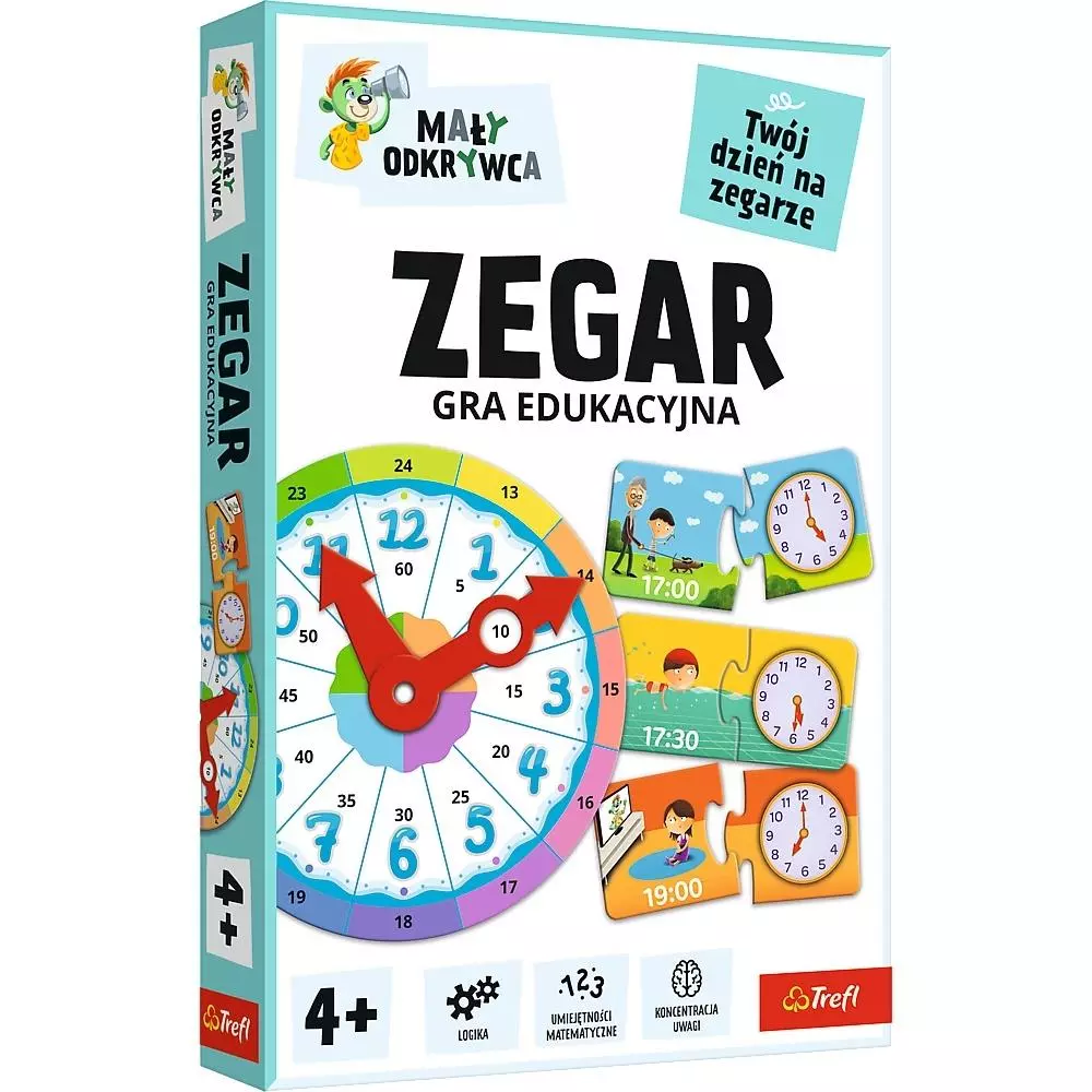 Mały Odkrywca. Zegar - Gry