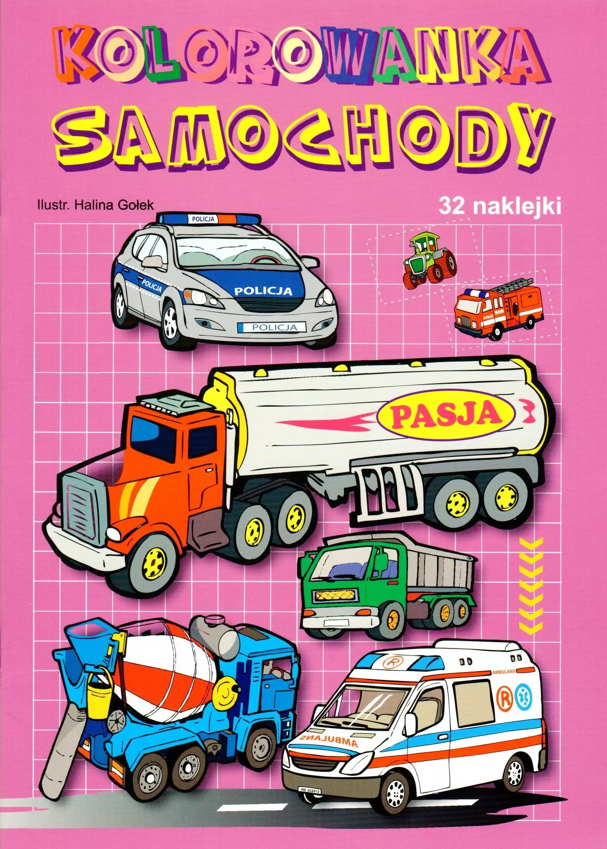 Kolorowanka. Samochody - Książki
