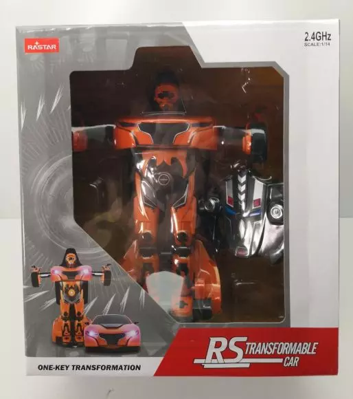 Auto robot transformacja R/C, 1:14 - Zabawki