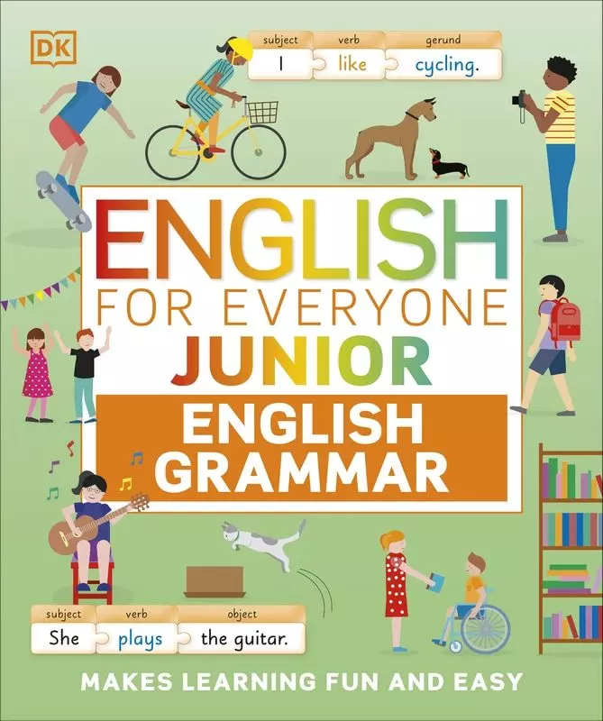 English for Everyone Junior English Grammar. Makes Learning Fun and Easy wer. angielska - Książki
