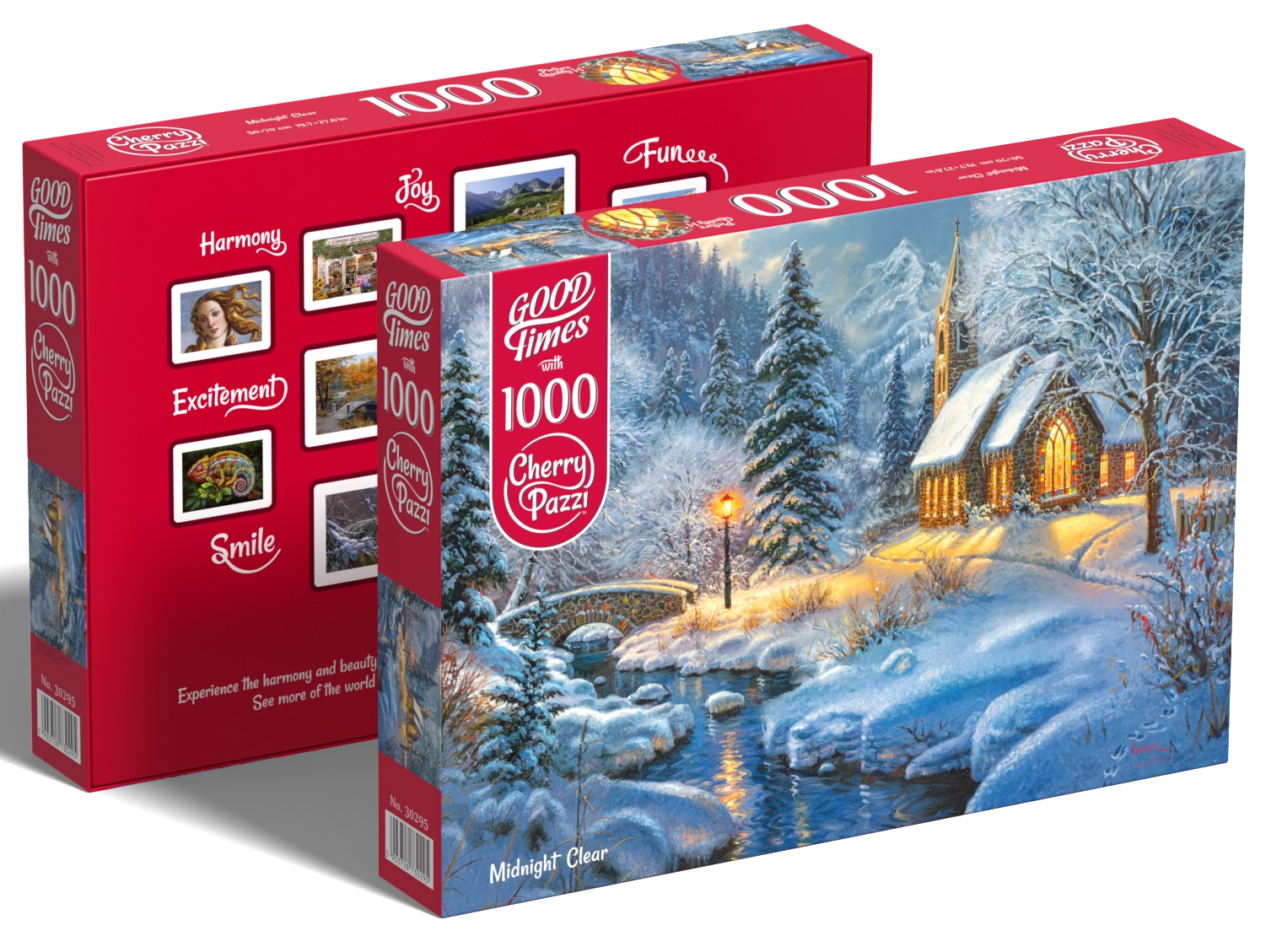 Puzzle 1000 elementów. Pogodna północ 30295 - Puzzle