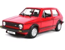 Bburago 1:24 Volkswagen Golf MK1 Gti 1979 21089 - Zabawki